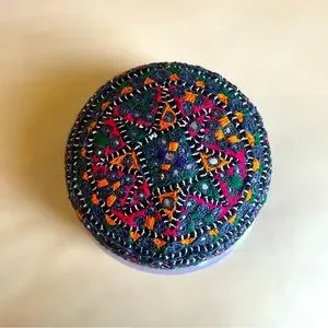 Accessories | Vintage Handmade Tubiteyka Uzbek Mirror Hat  display picture 1